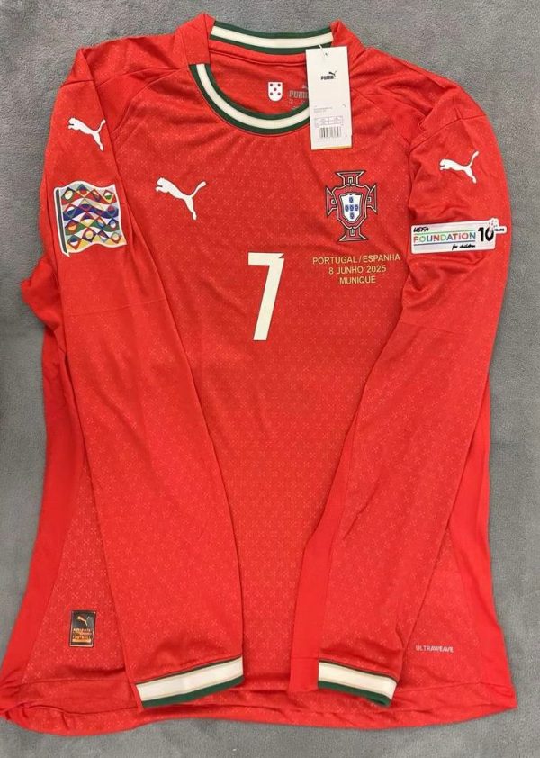Portugal Uefa Nations League final long sleeve pro version 