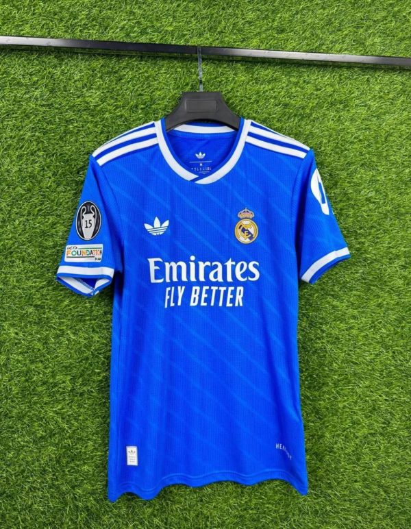 Real Madrid third 25/26