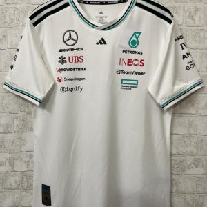 Mercedes Benz driver T white
