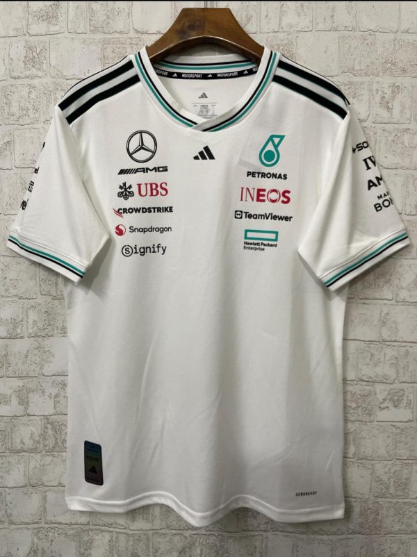 Mercedes Benz driver T white